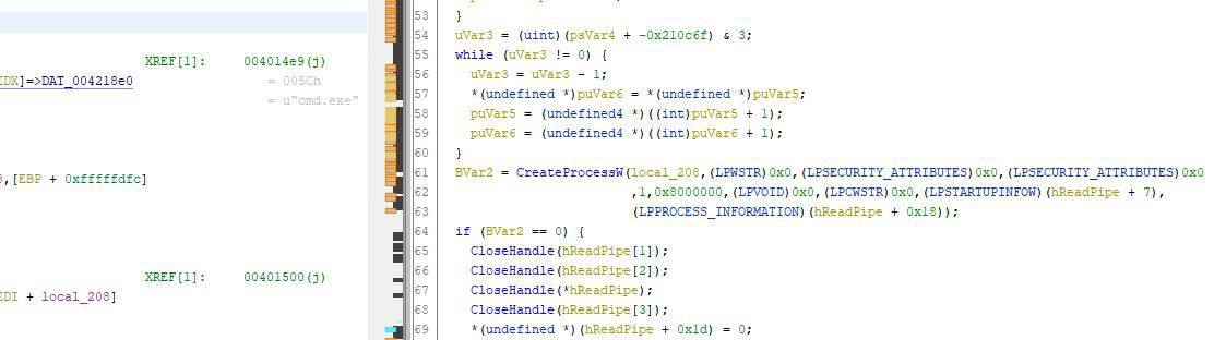 Figure 18: Execution via command-line