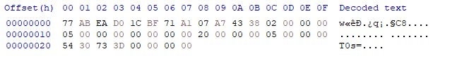 Decrypted POST Request Data from Handler 5