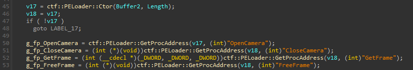 0x404582 REMCOS loading the webcam module from C2