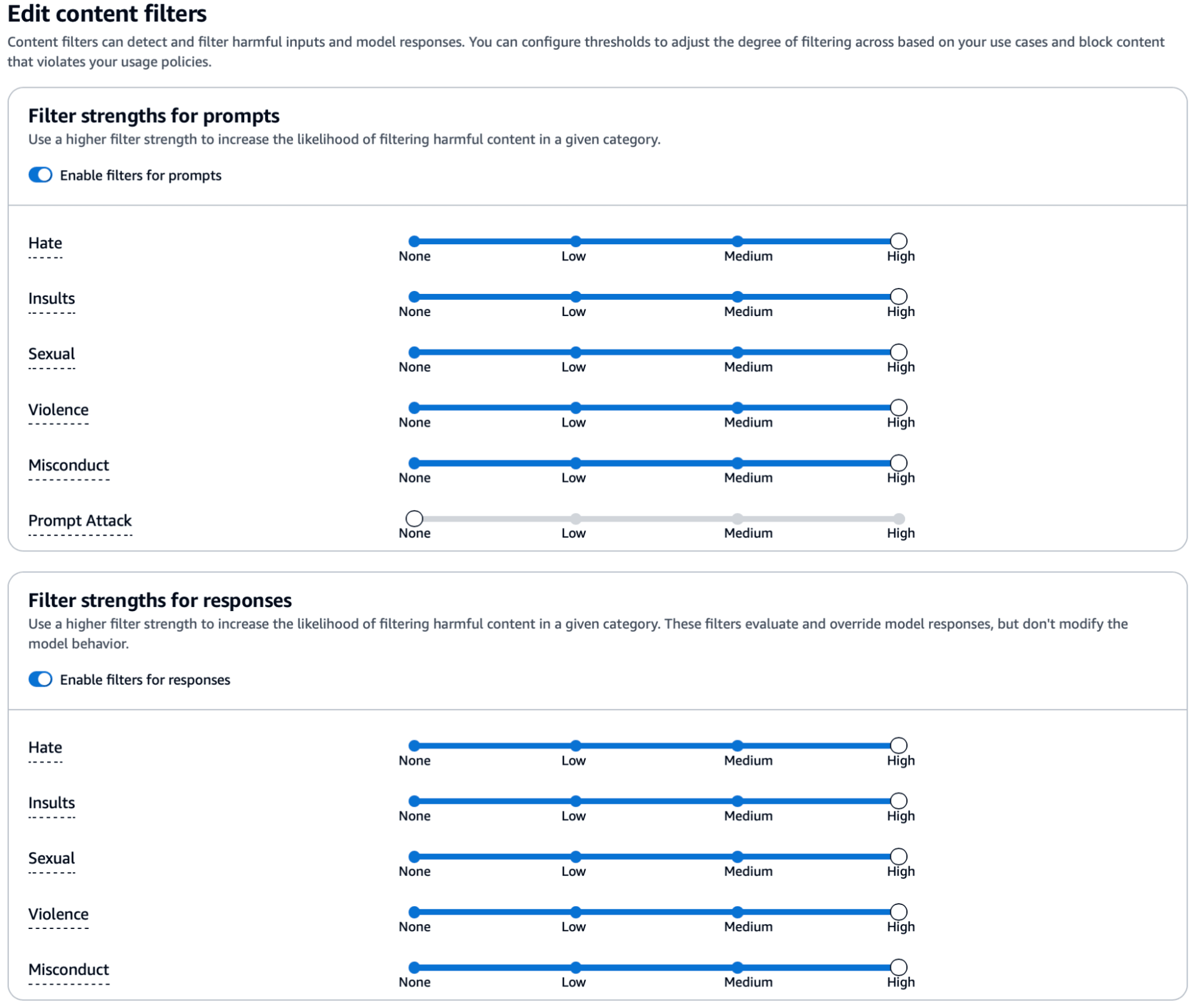 AWS Bedrock Guardrails