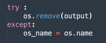 Delete the downloaded testSpeed.py file following its import and execution