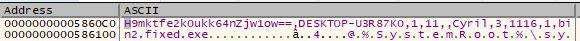 Cookie data pre RSA1024 encryption