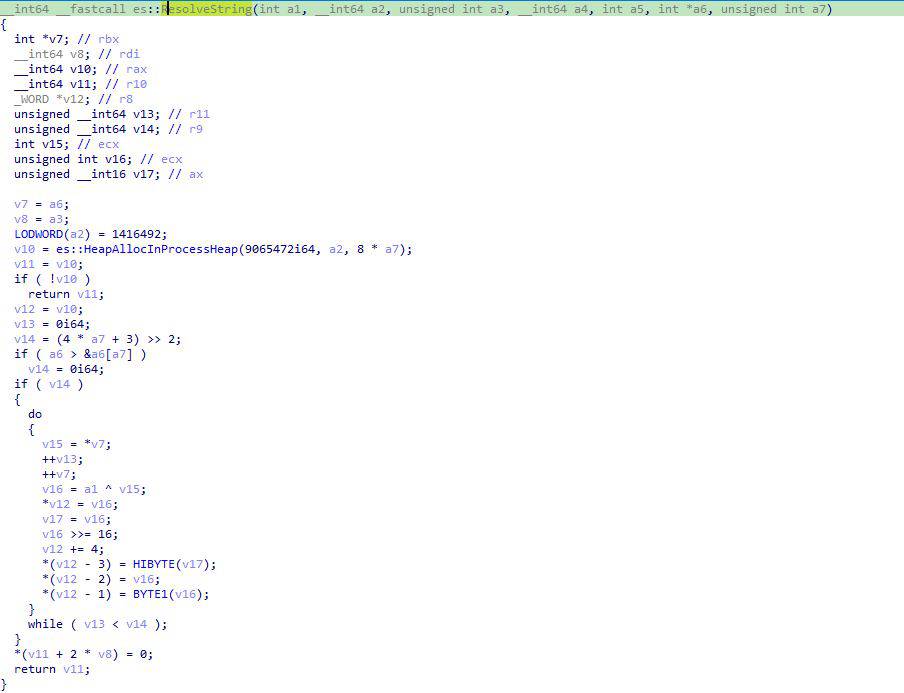 String decoding algorithm