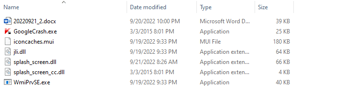 Decompressed files inside Mongolian campaign sample