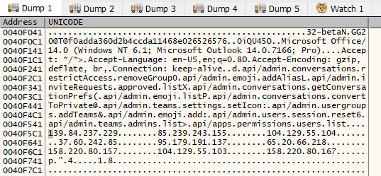 Configuration in plaintext at core runtime